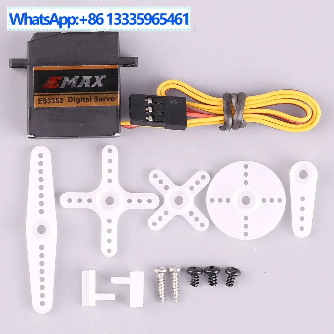 

EMAX фиксированный планер крыла ES3352 цифровой сервопривод с тонким металлическим механизмом 9 мм