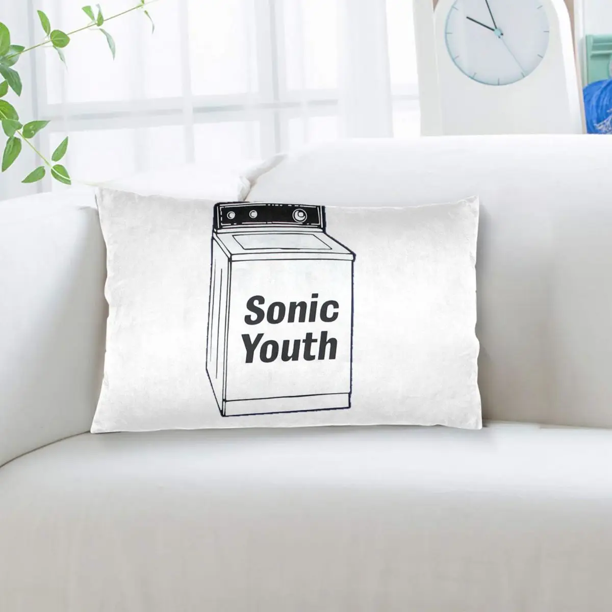 Sonic Youth Rock Band Punk Rectangle Pillowcase Cushion Cover Decor Bedroom Bed Home Comfort Throw Pillow - view 2