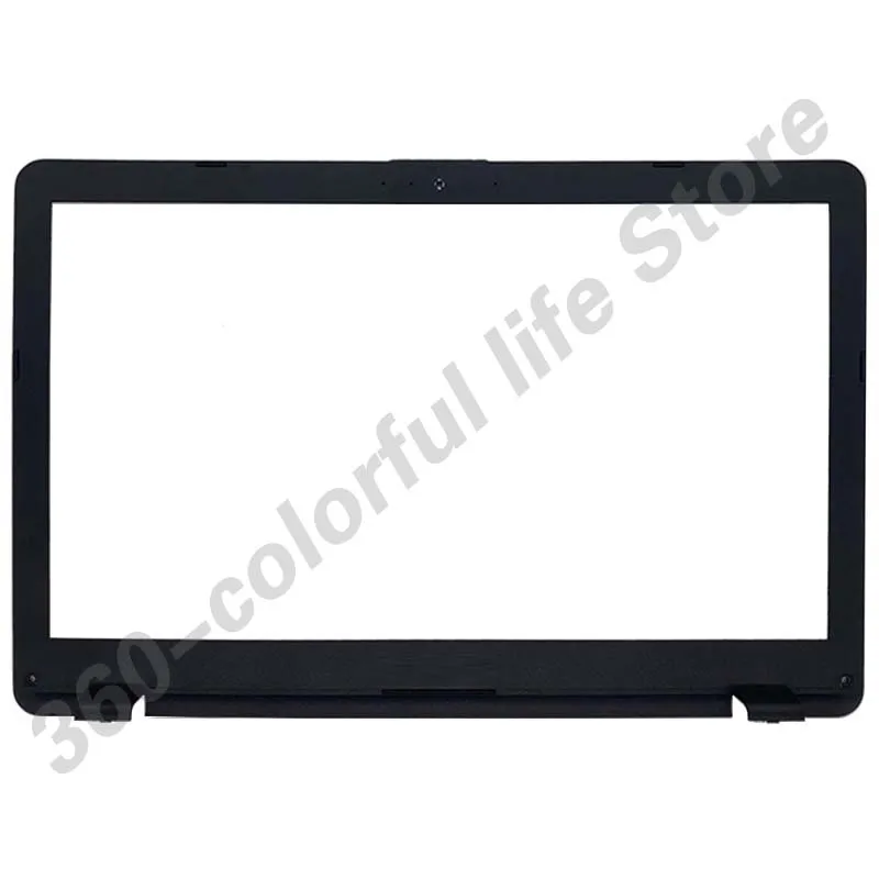 Tampa traseira do LCD do portátil, moldura dianteira, caixa superior da tela, Asus X542 R542 X542U X542B X542BA R542UA A580 F580 V580, 15.6 ", Novo