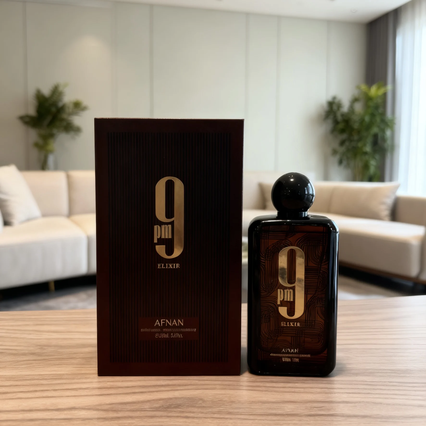 

Afnan 9PM Elixir Unisex Extrait de Parfum, 3.4 Fl. Oz Long-lasting fragrance suitable for everyday use Valentine's Day gifts