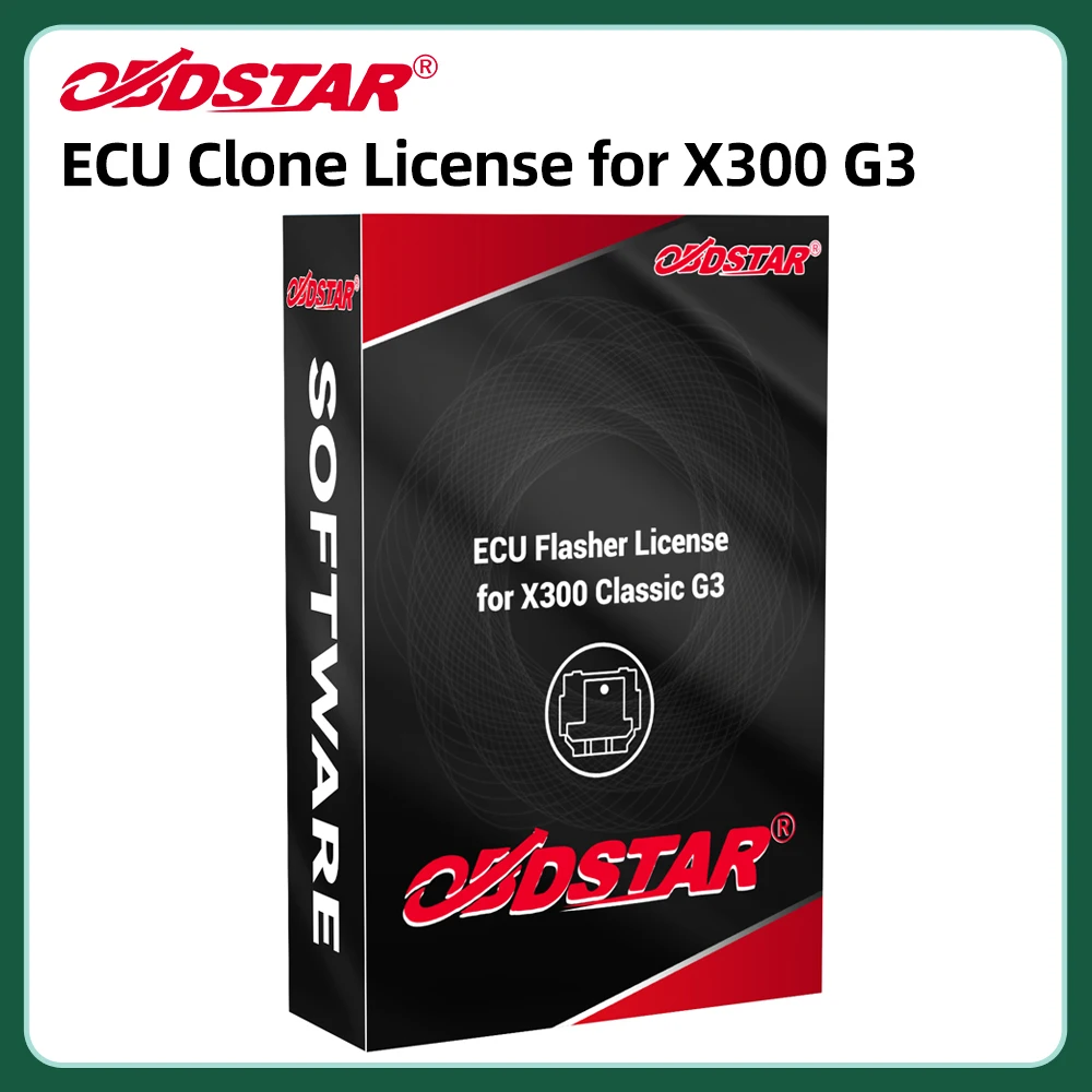 OBDSTAR ECU Clone License for OBDSTAR X300 Classic G3/ Key Master G3 Key Programmer