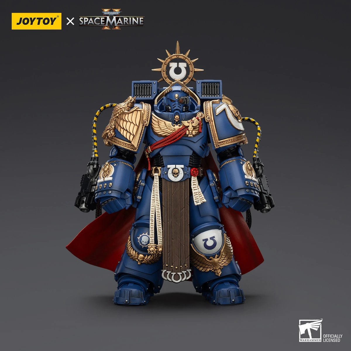 

JOYTOY Warhammer 40000/40k Ultramarines Marneus Calgar, Chapter Master Action Figure Doll Model Gift Decoration Collection