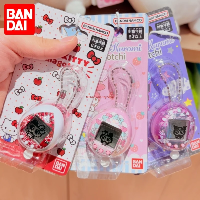 Bandai Namco Tamagotchi Nano Hello Kitty My Melody Kuromi Version Portable Digital Pet Game Console Cute Bag Pendant Collectible - view 6