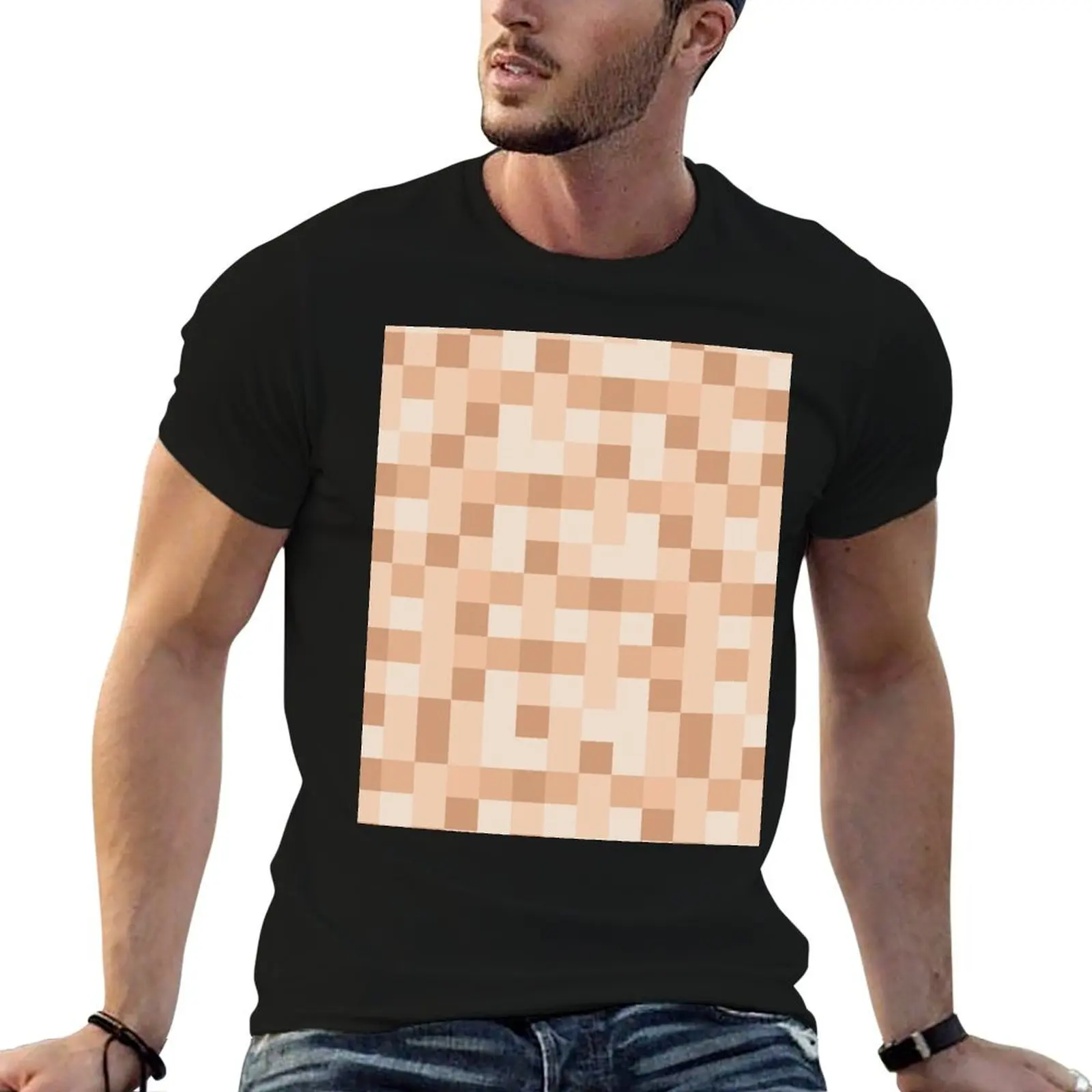 

pixelated nudity censored light skin T-Shirt sweat hippie clothes plain mens champion t shirts