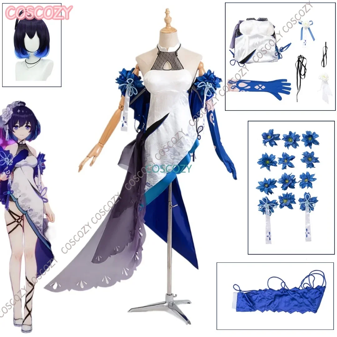 Honkai Impact 3rd Seele Vollerei Cosplay Costume Wig Women Dress Suit Anime Halloween Christmas Seele Carnival Uniform Wig