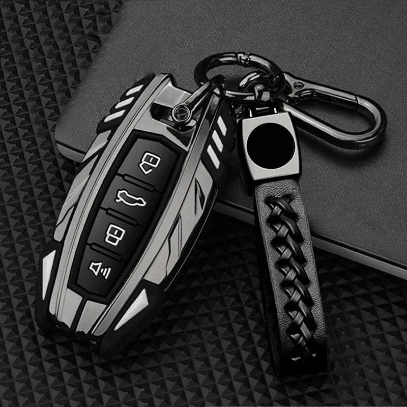 

Zinc Alloy Key Case For Haval F7x H6 2023 Accessories Car Key Cover For Haval Jolion Joico Jollein F7 H6 Jolyon F7H Dargo