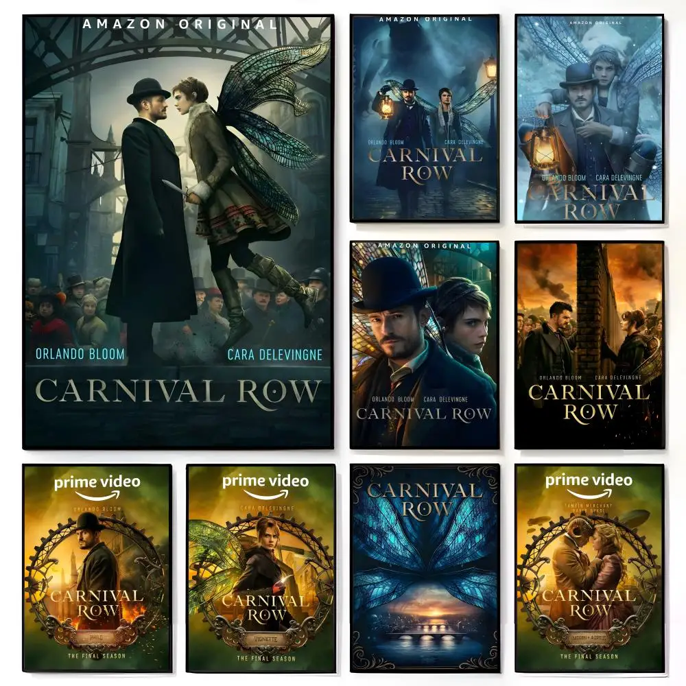 Fantasy Crime TV Show C-Carnival R-Row Poster American Film Mural Home Childrens Room Wall Decor Print