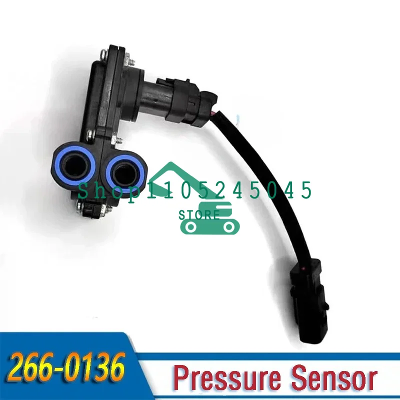Excavator Pressure Sensor 266-0136 2660136 for E312D 313D 319D 320D Excavator Parts