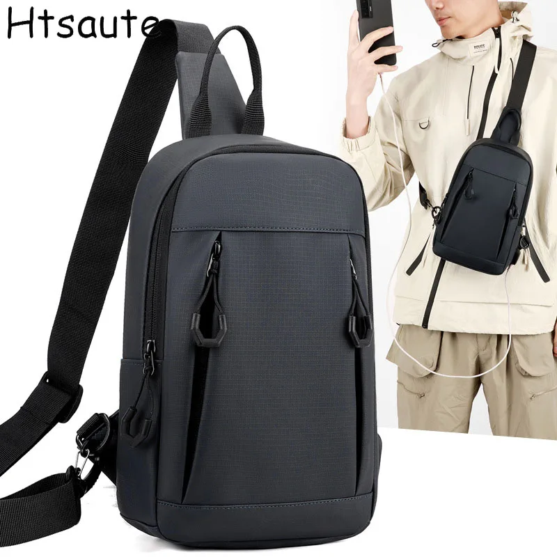 

Fashion Men's Chest Packs Chest Bag High Quality Oxford Crossbody Bags For Men Fashion Casual Men Bag Handbag Male Chest Pack