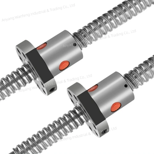 TLF High Precision Rolled Ball Screw Linear Guide and Ball Screw Bearing Steel Material Ball Screw