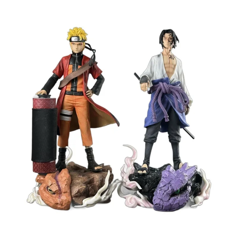 

Naruto Figura Knights Alliance Diorama Sasuke with Curse Mark Sage Naruto Figure Anime Model