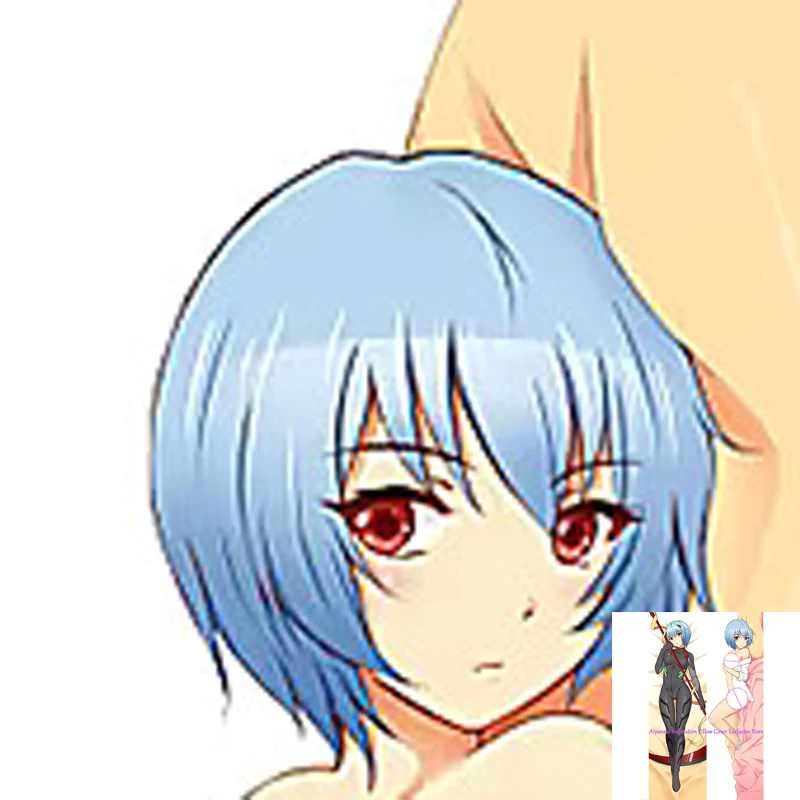 

Anime Pillow Cover Dakimakura Rei Ayanami 2 Side Printed Hugging Body Pillowcase Cushion Cover Bedding Decor