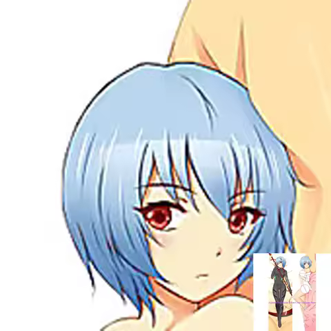 Anime Pillow Cover Dakimakura Rei Ayanami 2 Side Printed Hugging Body Pillowcase Cushion Cover Bedding Decor