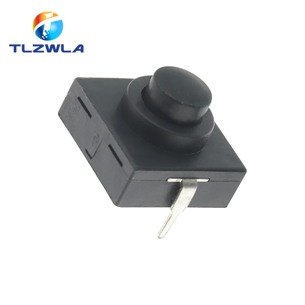 10PCS Flashlight Button Switch 1A 30V CB-1212-112D 2Pin Ultra-Thin Middle Of The Feet 12X12X9.4MM