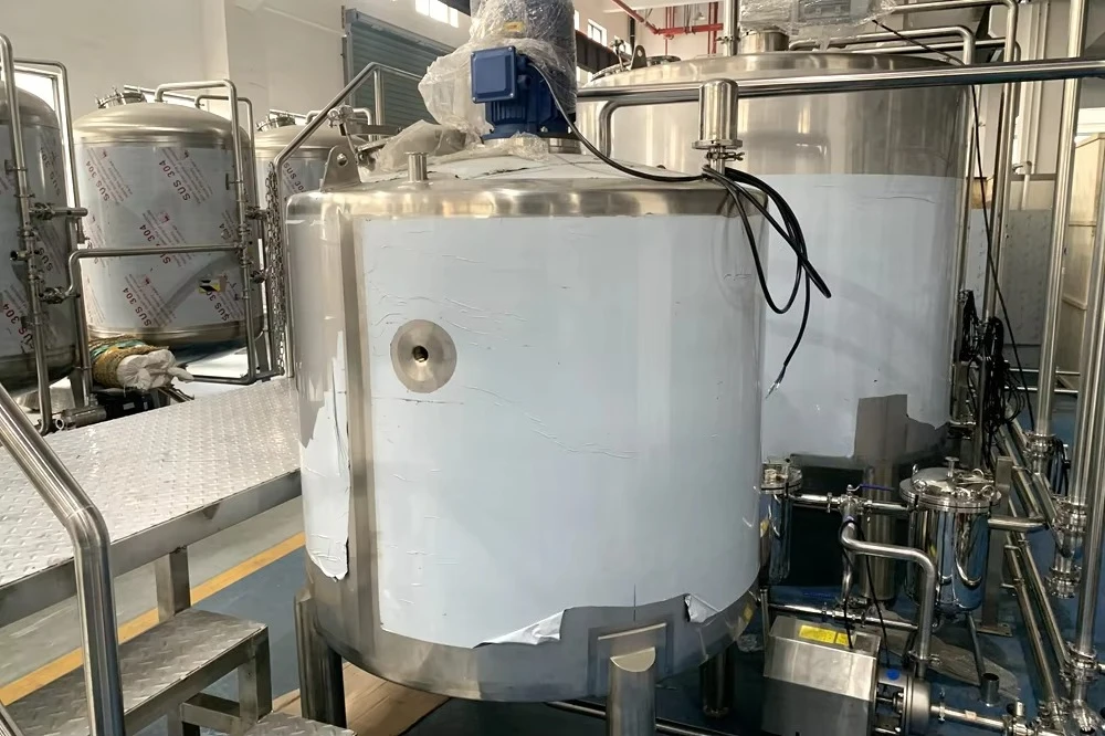 FOODLINE Multi-function Fruit Juice Production Line Wash Crush Sterilize Filter All In One Overheat Protection Gear