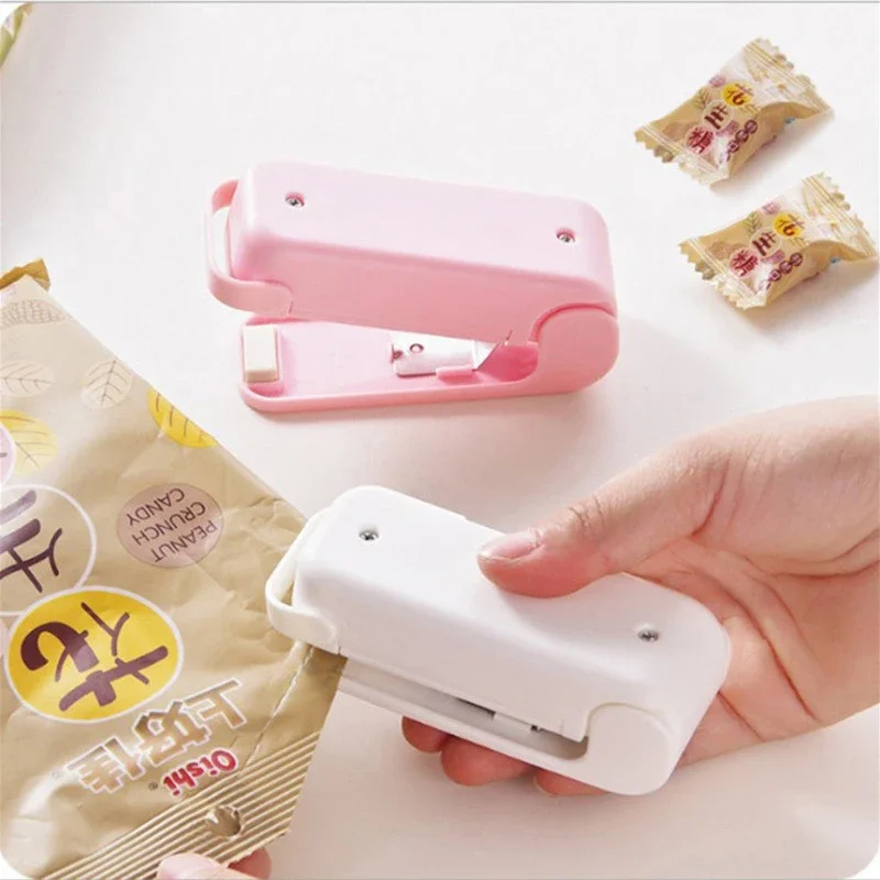 Portable Mini Heat Sealer Plastic Package Storage Bag Sealing Machine - Food Snack Kitchen Accessories