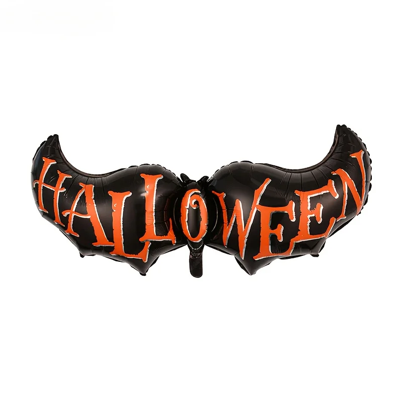 72-teilige Halloween-Ballon-Sets, schwarze und orangefarbene Luftballons, verwendet für Horror-Party-Dekoration für Jubiläen, Abschlussfeiern, Geburtstage – Detail 2