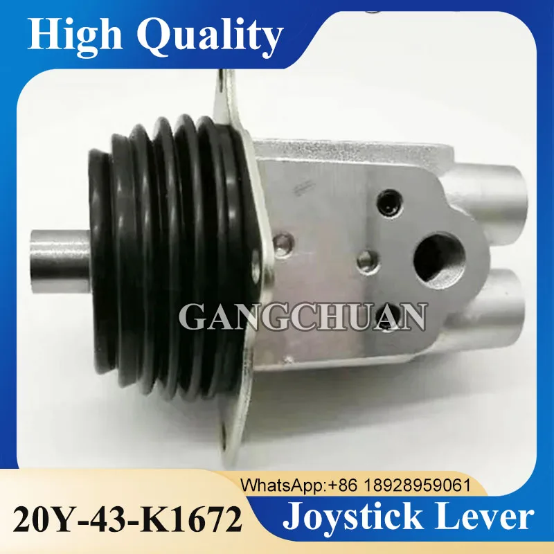 

Joystick control lever 20Y-43-K1672 20Y43K1672 for Komatsu PC300 PC200 PC220 PC240 PC290 Excavator Joystick Lever