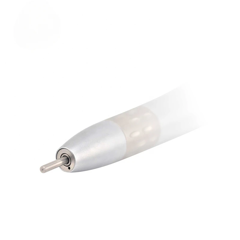 den tal 1:1 Internal Spray Straight Handpiece Stainless Steel Low Speed Contra Angle E-Type Connector with Anti-slip Design