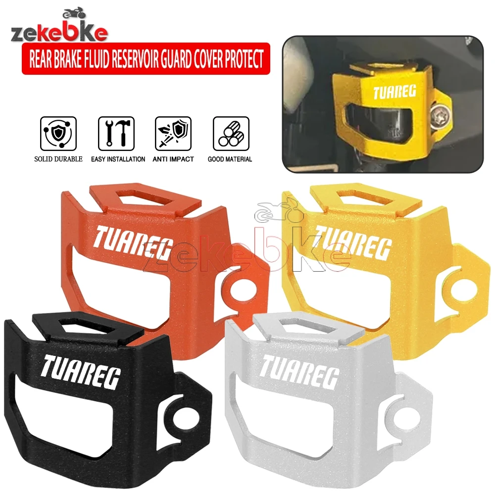 For Aprilia TUAREG 660 Tuareg660 2021 2022 2023 Motorcycle Right Side Rear Brake Pump Fluid Tank Fluid Reservoir Guard Cover