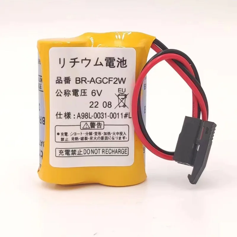 4PCS BR-AGCF2W 6V Battery FOR A98L-0031-0011 Programmable Programmable Logic Controller