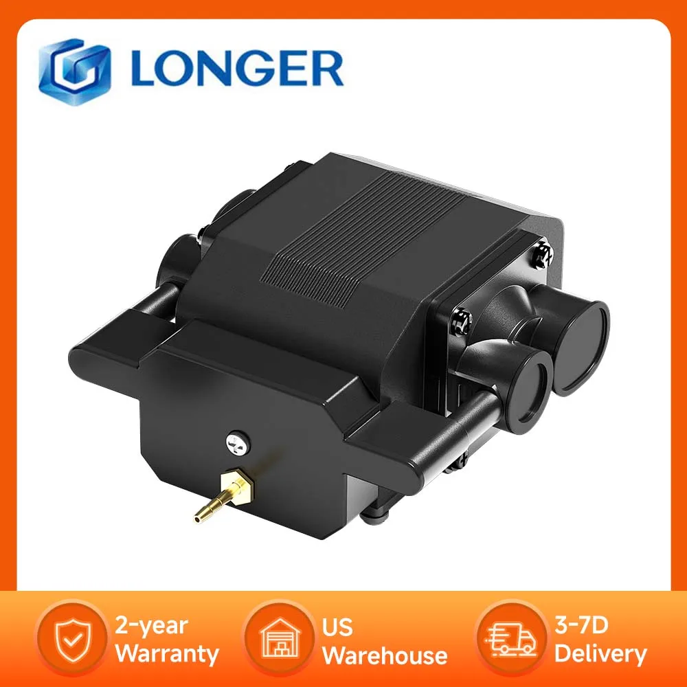 

Longer RAY5 5W 10W 20W Laser Engraver Air Assist Kits, 30L/Min Max Air Flow, AC 220V 50HZ, 16W Max Power, 0.03 MPa Max Pressure