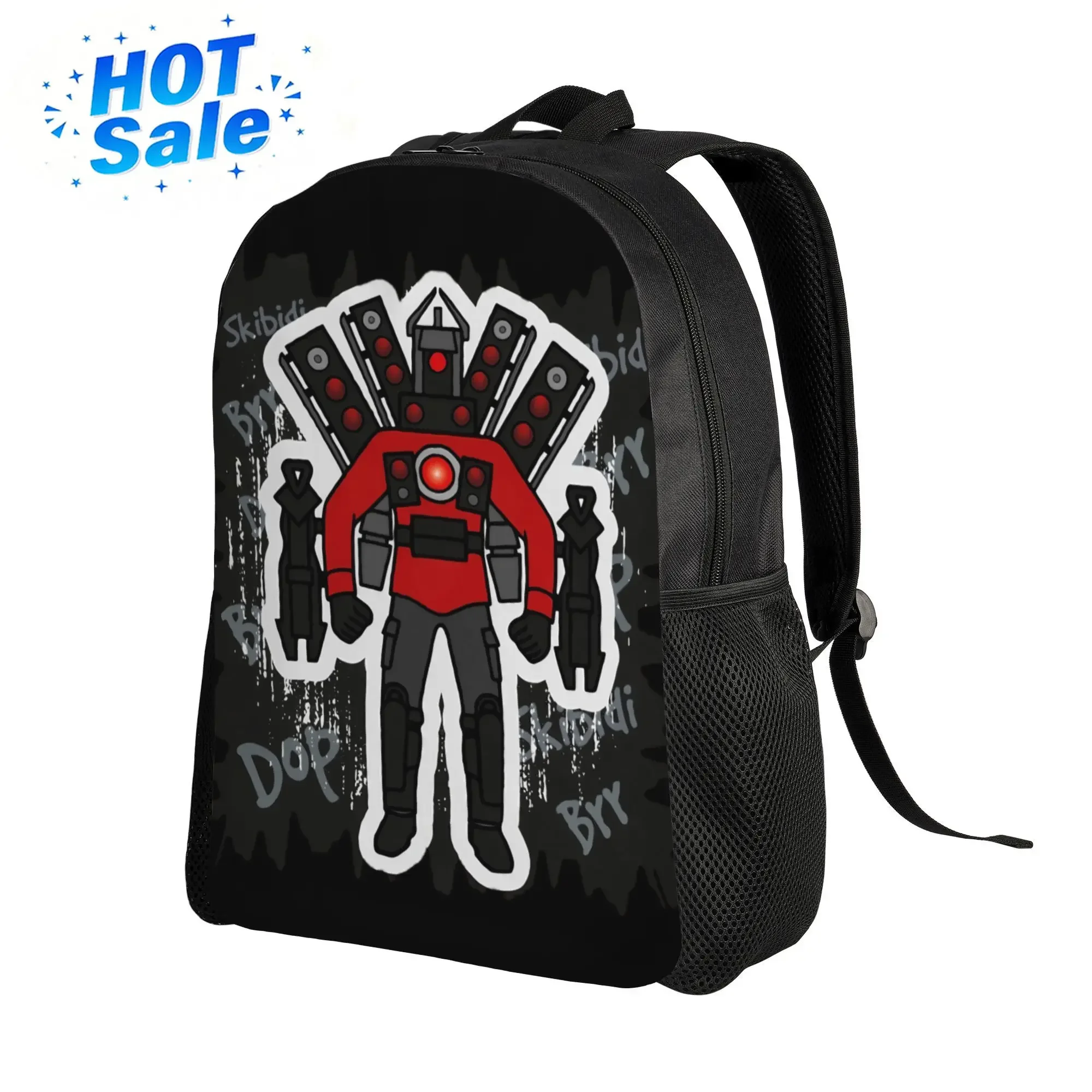 Custom Bag Titan Speakerman Backpack For Men Women Teenage High School Work Daypack Skibidi Toilet College Shoulder Bag With Po