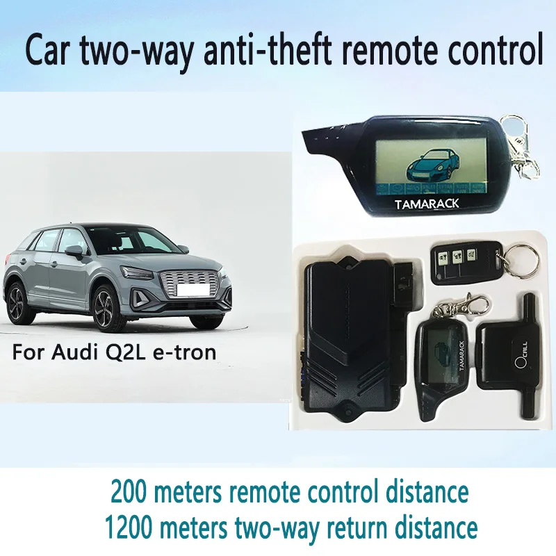 

ForAudi Q2L e-tron car Dual Anti-theft multi-function remote control automatic sensing remote control set