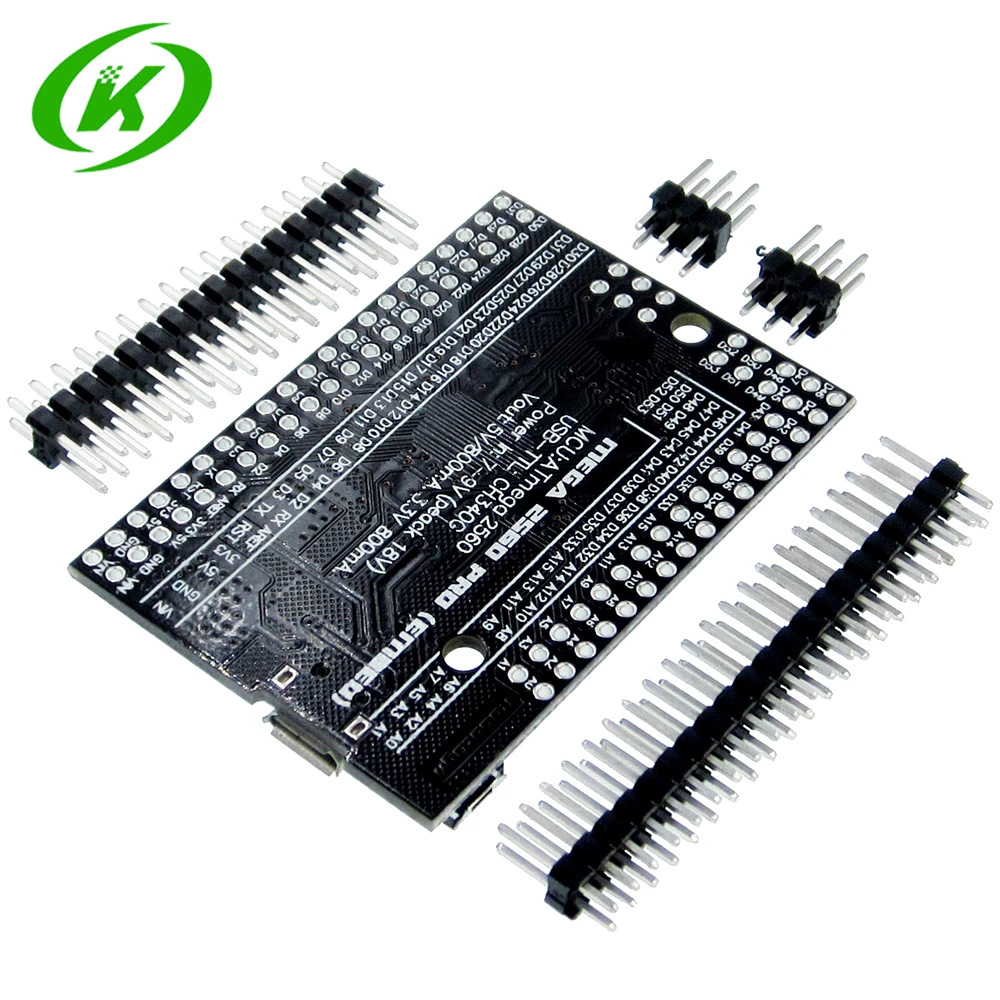 Mega 2560 PRO (Embed) CH340G/ATmega2560-16AU, with male pinheaders Compatible for Mega 2560