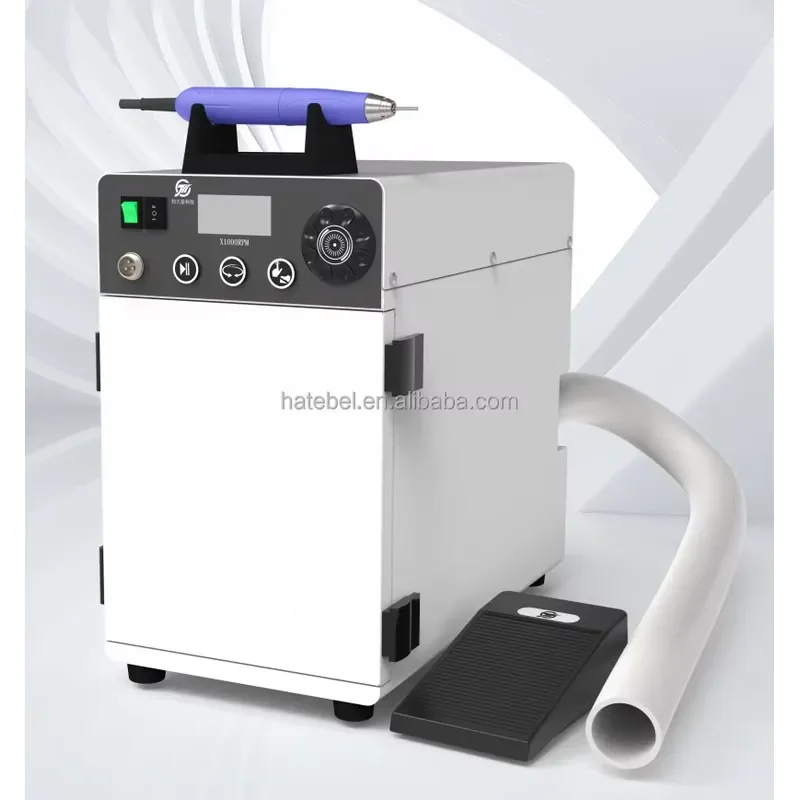 Brushless Silent Lab Single Station Vacuum Cleaner with Micromorto Integrated Machine