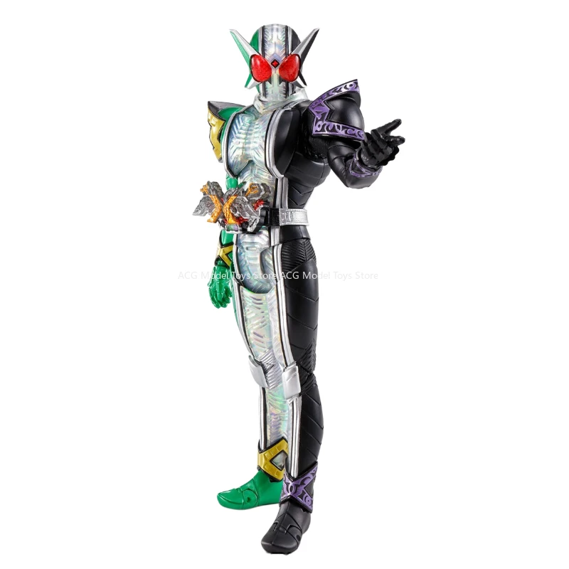 In Stock 100% Original Bandai S.H.Figuarts SHF Tokusatsu Kamen Rider Double CJX Action Figure Toys Collection Model Gift