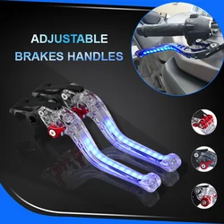 Hight Quality Motorcycle Light-up Adjustable Brake Clutch Levers Handle Signal Turn Light ABS Grips For G310R G310GS 2017-2024