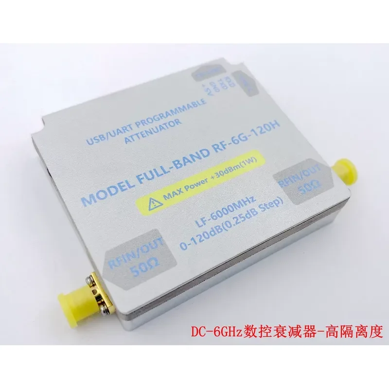 for LF 6GHZ 120DB Bidirectional RF Numerical Control Attenuator Module Sensitivity Measurement High Isolation Manufacturer