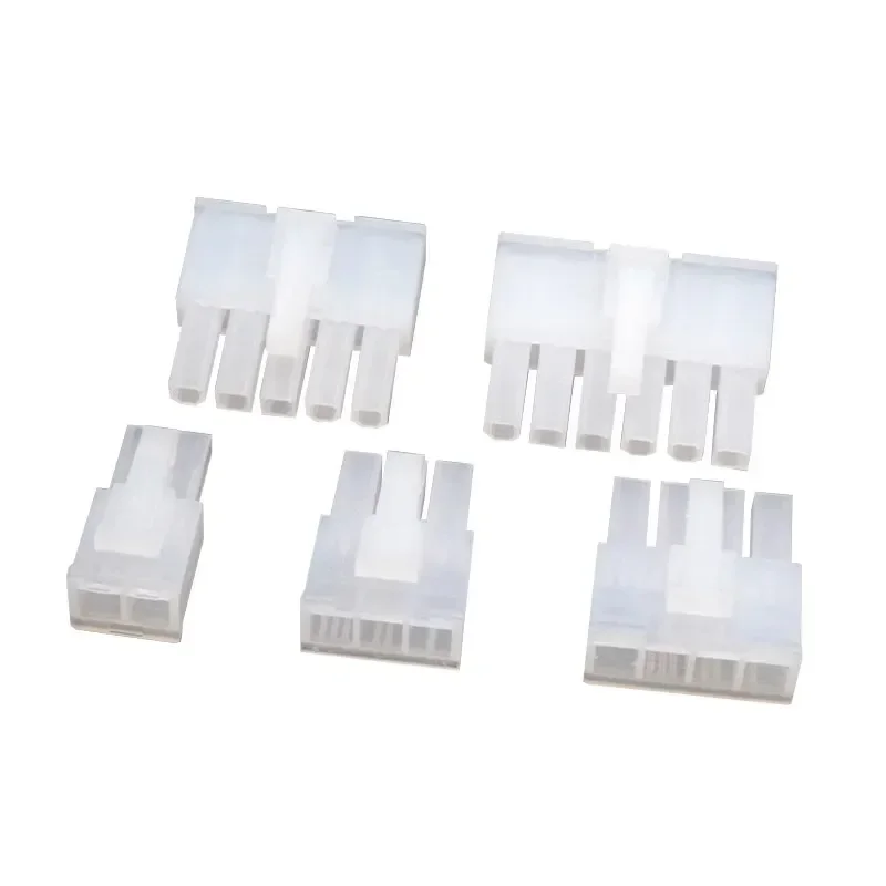 10Pcs 5557 4.2mm Pitch Single Row Connector Male Shell Pair Locking Connector 1x2P/1x3P/1x4P/1x5P /1X6P