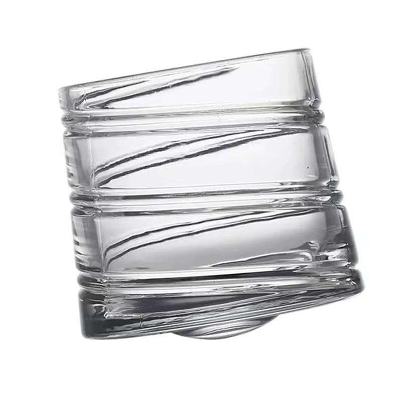 

1PCS Rotating Whisky Glass Whiskey Tumblers, Old Fashioned Scotch & Bourbon Glasses