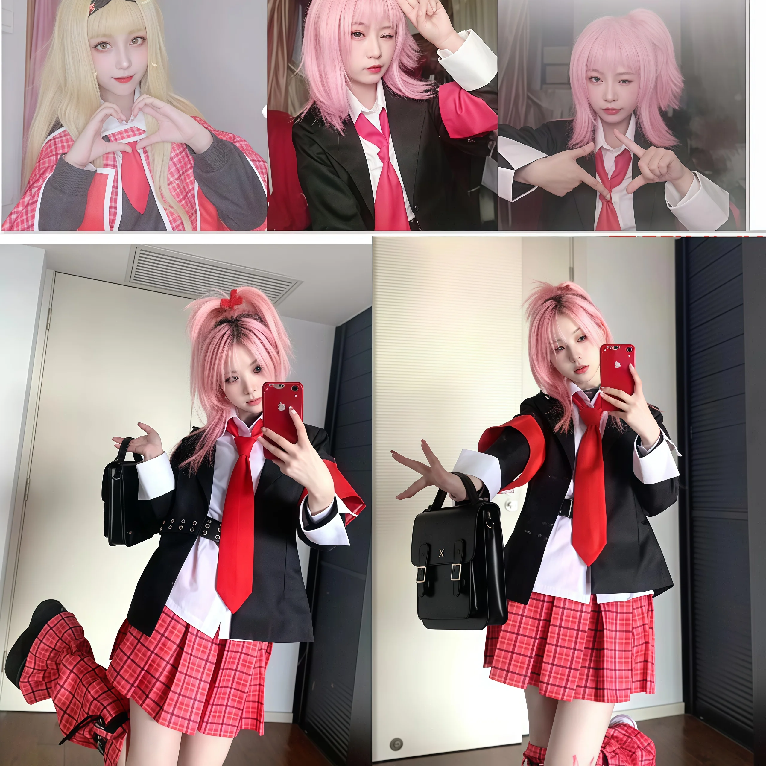 

Аниме Шуго Чара Хинамори Аму Косплей Костюм женская JK школьная форма полный комплект костюм наряды для вечеринки на Хэллоуин 2025