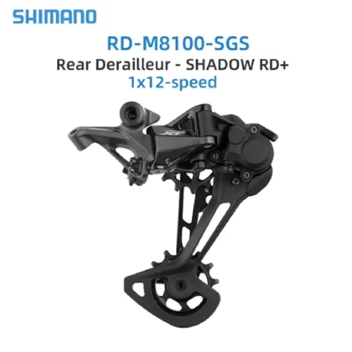 Shimano 12S XT M8100 desviador 11 velocidades Deore M5100 bicicleta RD SLX M7100 10S M4120 desviador trasero de bicicleta de montaña 11V pieza MTB