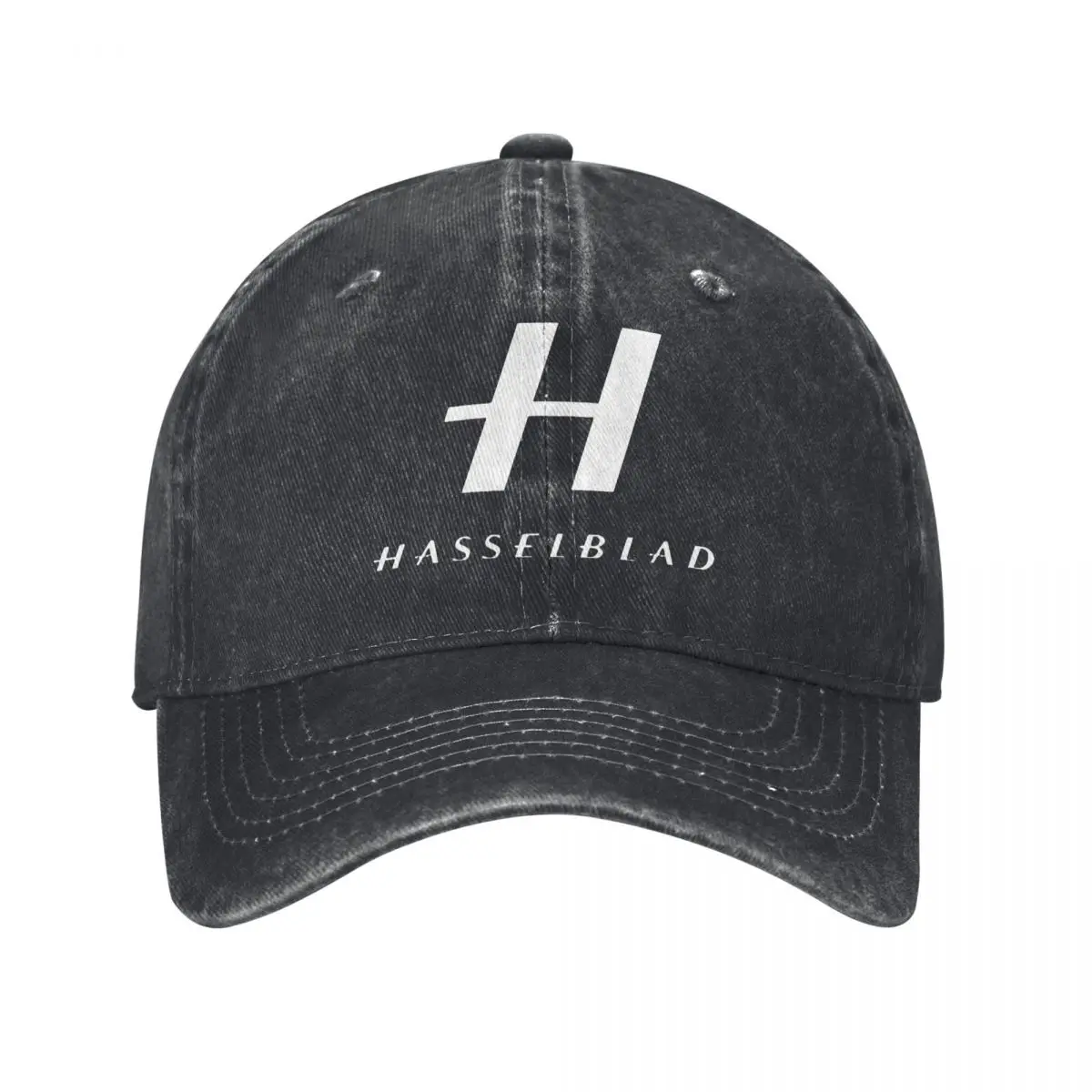 Hasselblad, The Professionals, Logo Print, Minimalist denim Hat Lightweight Hats Woman Baseball Cap For Men