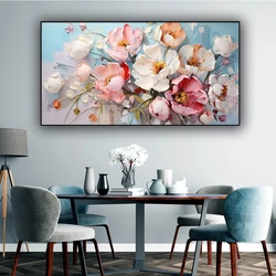 Large Abstract colored flowers DIY Diamond Painting New 2025 Cross Stitch Full Diamond Mosaic Art Embroidery for Home Decor Gift