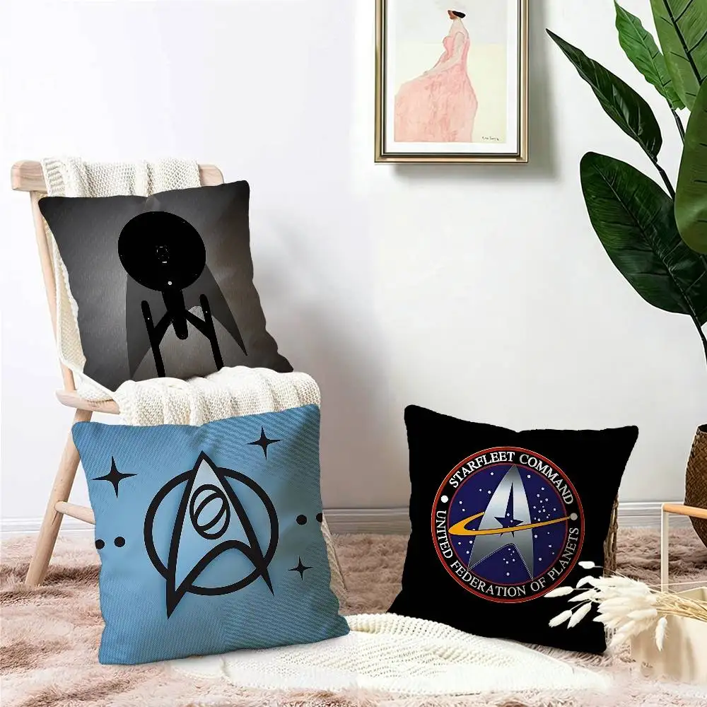 Star T-Treks Logo Pillowcases Home Bedding Decorative Pillow Cover Wedding Super Soft Pillow Case
