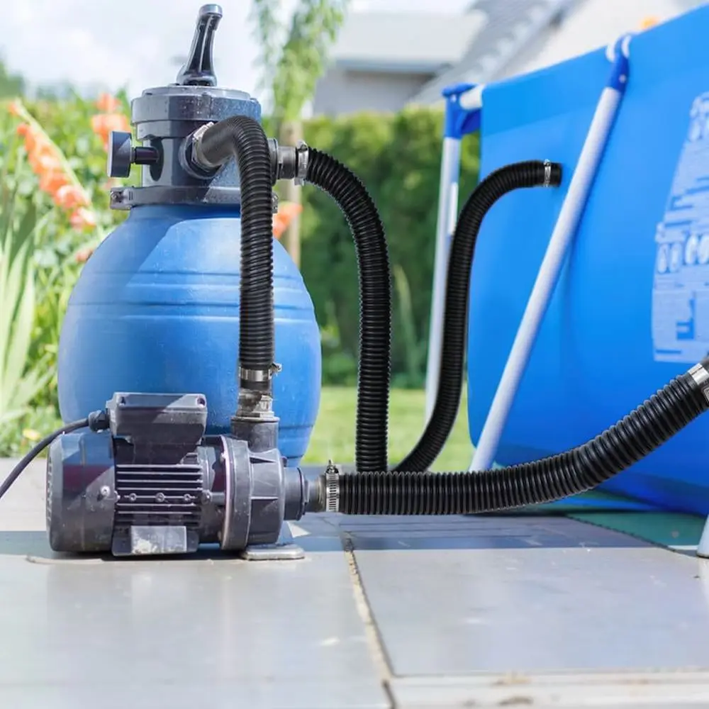 1.5M PVC Pool Filter Pump Hose Replacement Pipe For For Intex 300 330 530 1000 GPH Spa Water Circulation Cleaning Tool Parts