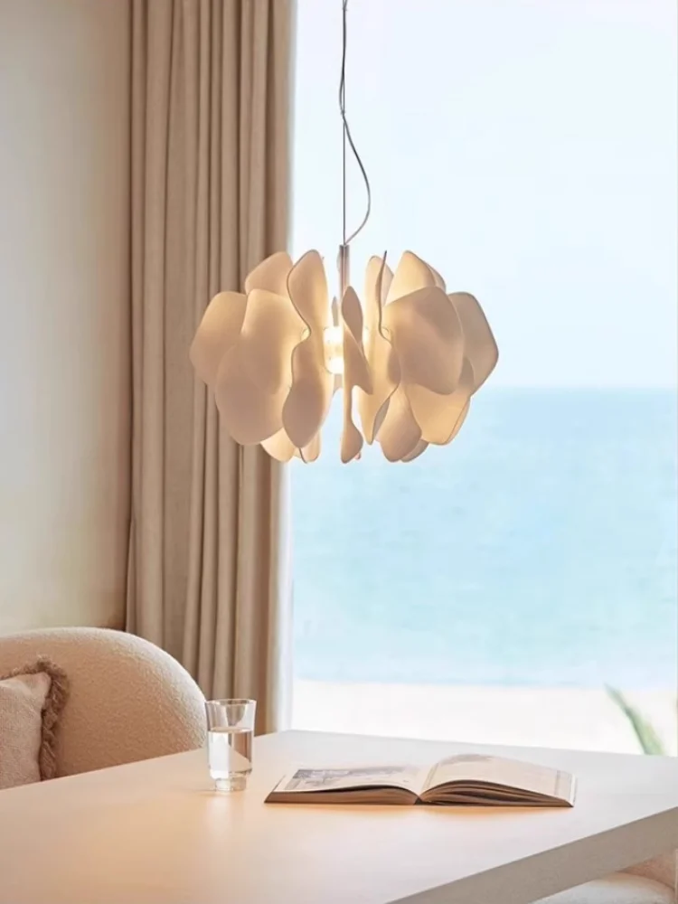 

Italian petal table lamp creative floor lamp for study living room bedroom dining room pendant light