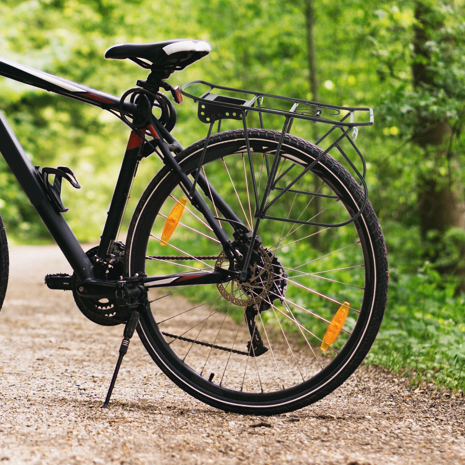 

1 set 1 Set Adjustable Bike Cargo Mountain Bikes Solid Rear Seat Carrying Luggage Reinforced Bicycle Rear Accessories