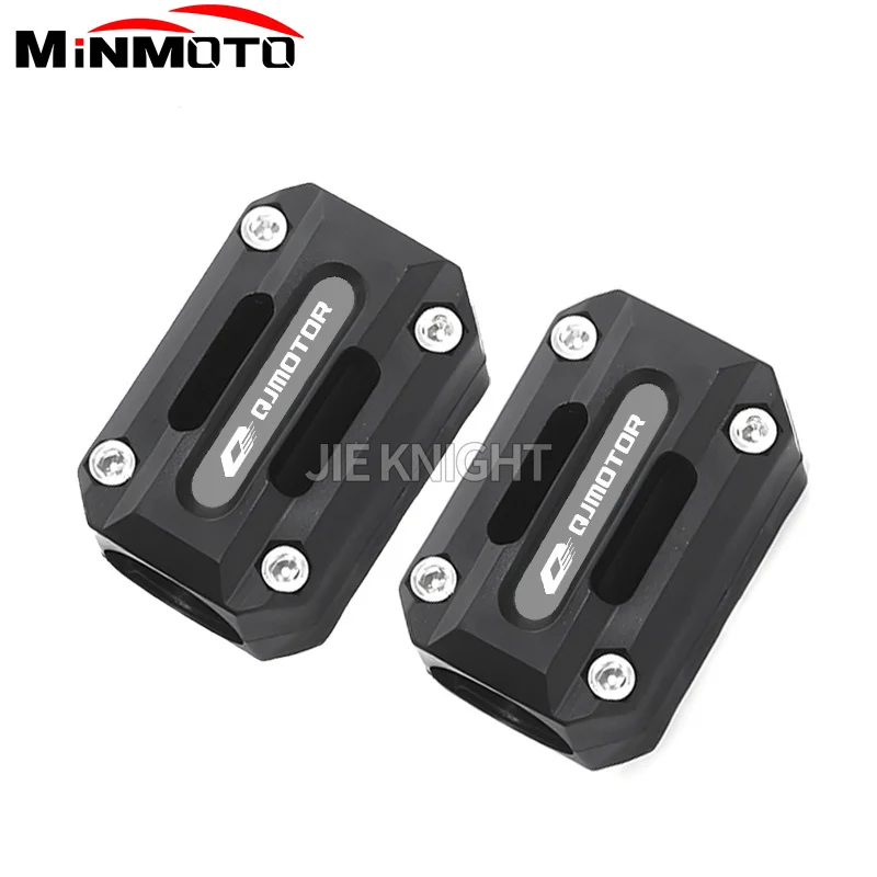 For QJMOTOR QJ SRT 800 800X 800SX 800 SRT 550 600 700 SX X Accessorie Motorcycle Engine Guard Bumper Protector Crash Bar Block
