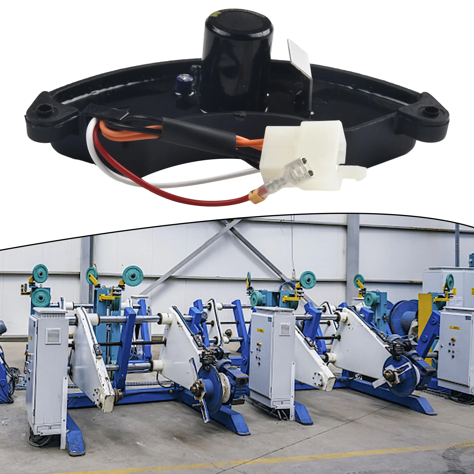 

Generator Spare Parts Voltage Regulator Dynamo Generator Parts Plastic Shell Regulator Single Voltage For 7KW Generator Phase