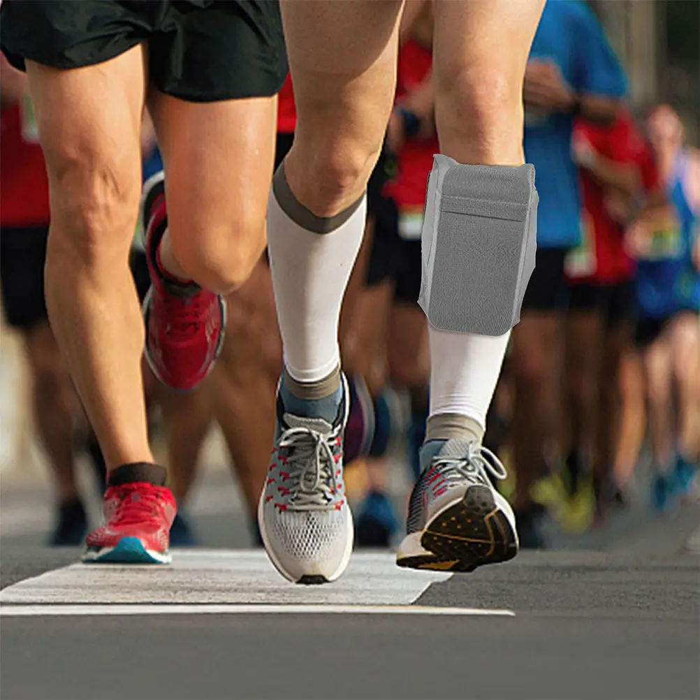 

2 Pcs Leg Band Cellphone Holder Sleeve Mobile Phones Holders for Runners Pouch Pouches Bands Workout