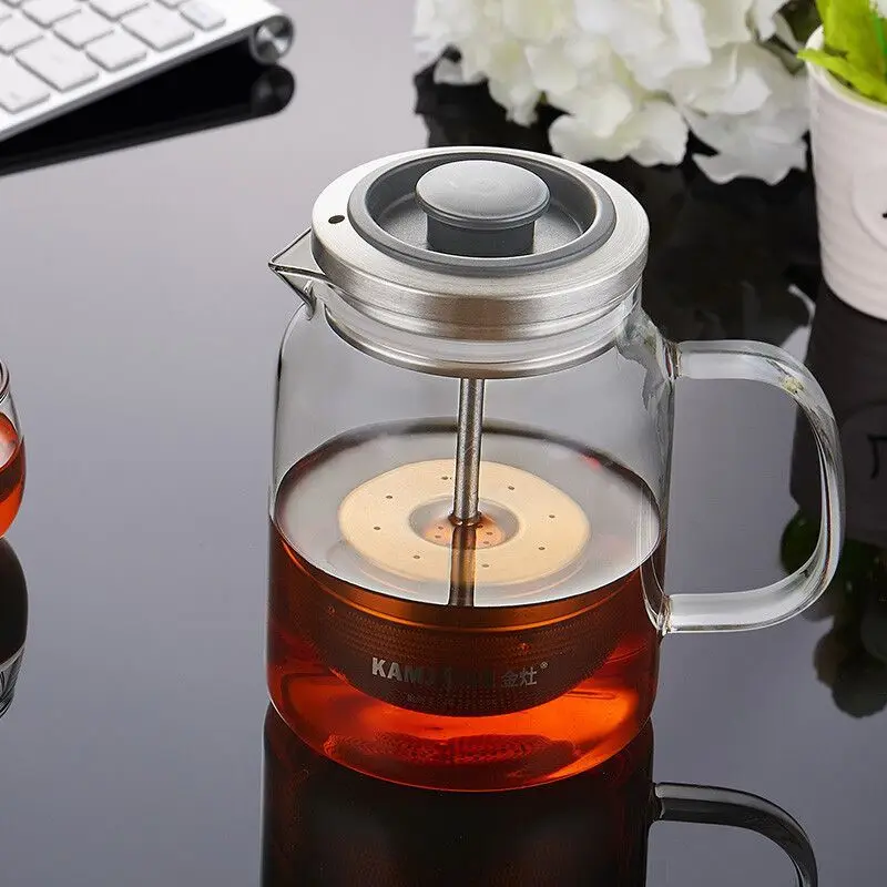 free shipping Kamjove orange Citrus Puer tea pot tea cup heat-resistant glass tea set elegant cup coffee pot