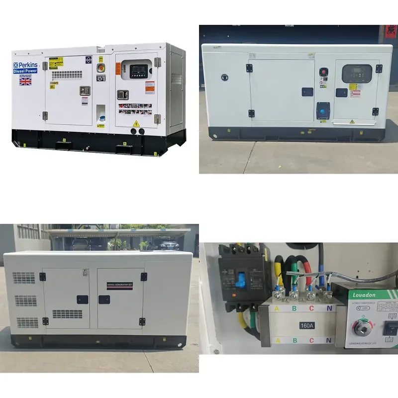 Heavy 50kVA Silent Generator for Industrial Power Backup Reliable Emergency Energy Solution with CE ISO