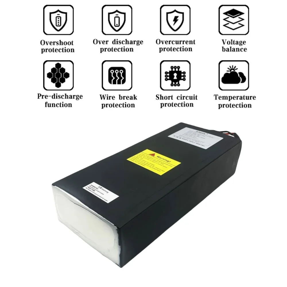 Batterie Lithium-Ion 48V 28000mAh 13S8P pour Scooter électrique pliant Kugoo M5/M5Pro/MaxSpeed, BMS intégré