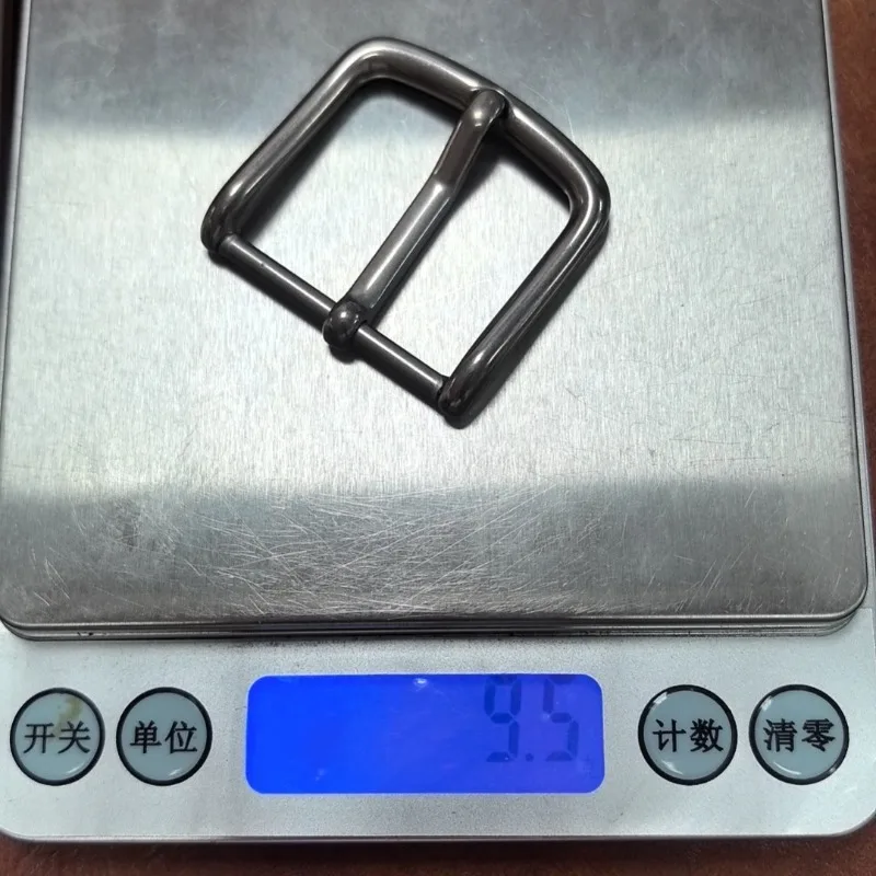 التيتانيوم النقي 3 سنتيمتر دبوس مشبك حزام الرأس المشبك-الرجال النساء موضة التيتانيوم معدن الصدأ المضادة للحساسية حزام مشبك الملحقات #2